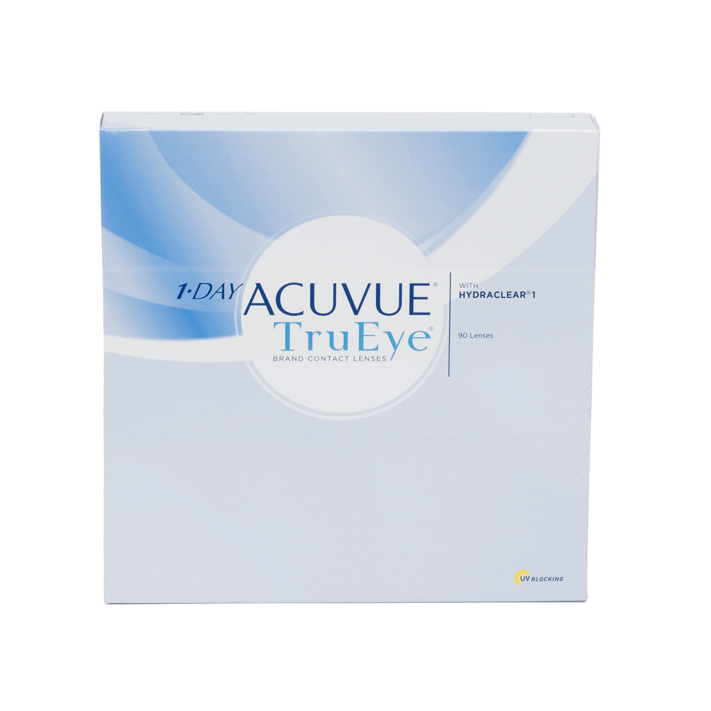 1-Day Acuvue TruEye Contact Lenses Box - 90 Pack