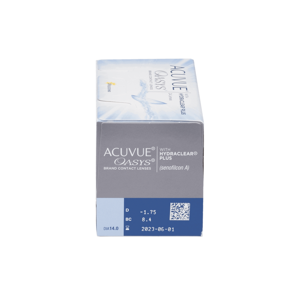Acuvue Oasys with Hydraclear Plus Contact Lenses Prescription - 24 Pack